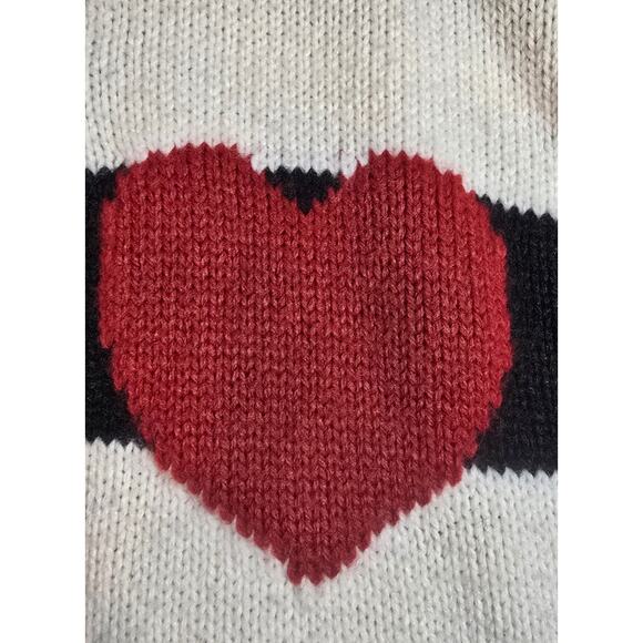 RD Style for Anthropologie Heart Striped Cardigan Sweater. Retails $100 - Picture 11 of 12